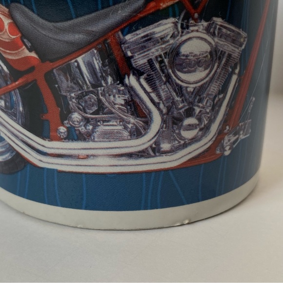 Orange County Choppers Mug Motorcycle American Custom Steel Chrome EUC - Picture 8 of 14